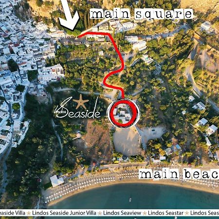 Lindos Seaside Junior Apartment Ngoại thất bức ảnh