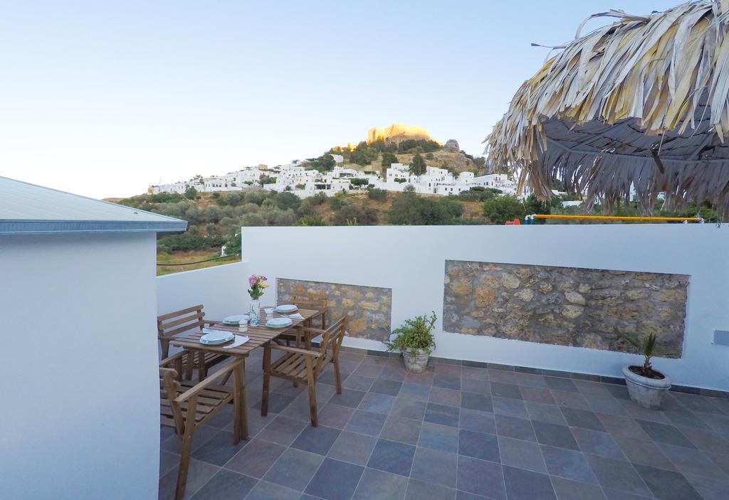 Lindos Seaside Junior Apartment Ngoại thất bức ảnh